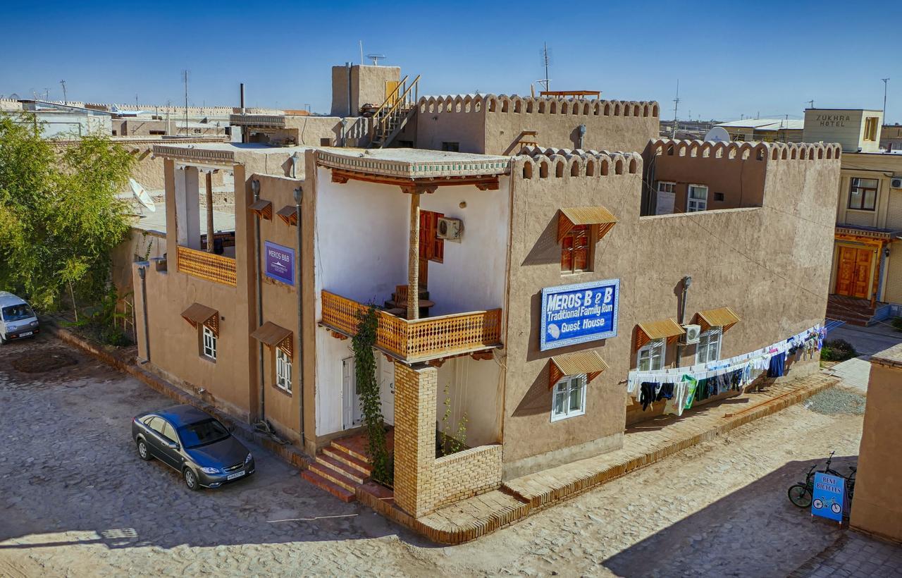 Meros B&B Khiva Bagian luar foto