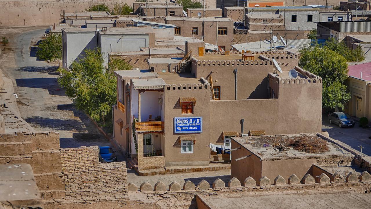 Meros B&B Khiva Bagian luar foto